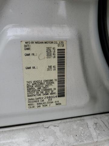 1N4AL3AP9JC298014 Nissan ALTIMA 2.5