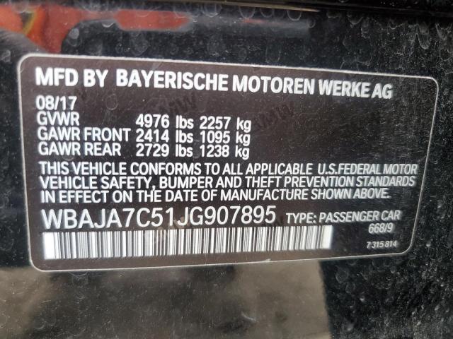 2018 BMW 530 XI - WBAJA7C51JG907895