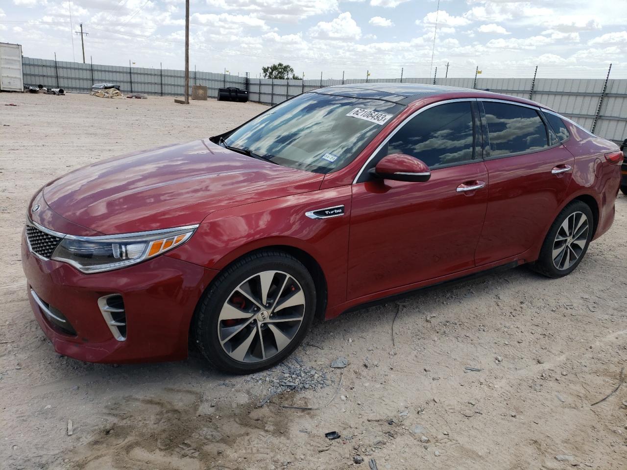 Kia Optima SX 2016 Red