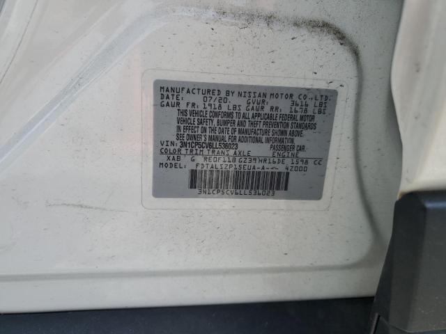 3N1CP5CV6LL536023 Nissan KICKS SV
