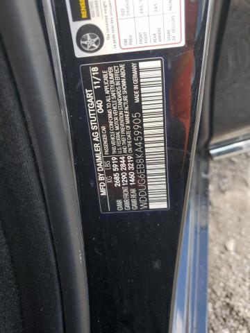 WDDUG6EB8KA459905 Mercedes-Benz S-Class S 450 4MAT 13