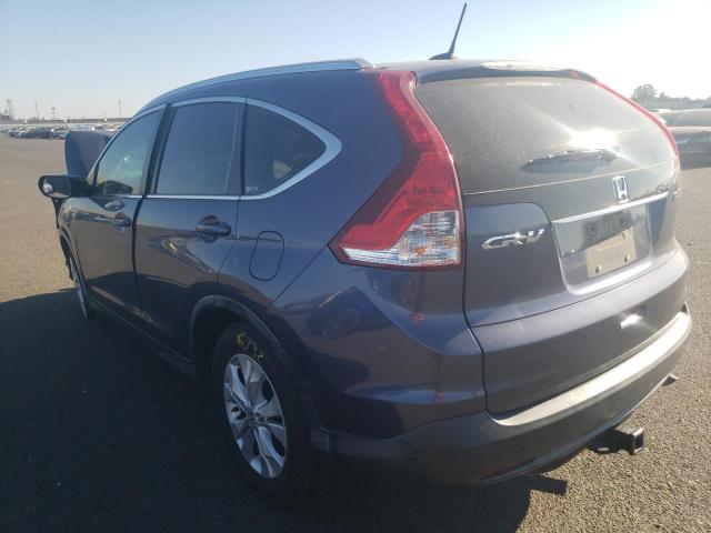 2012 Honda Cr-V Exl VIN: JHLRM4H74CC012405 Lot: 65778763