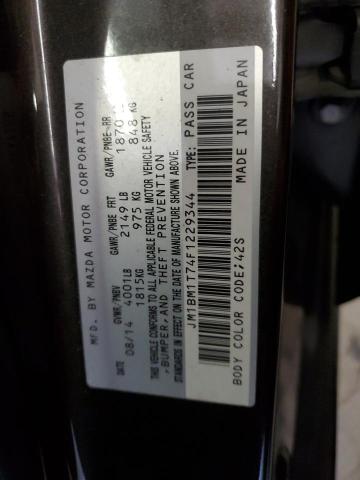 2015 MAZDA 3 SV - JM1BM1T74F1229344