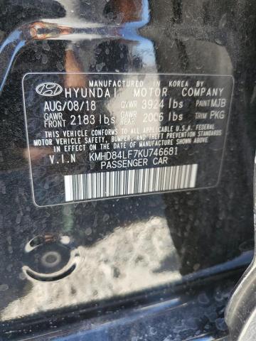 KMHD84LF7KU746681 Hyundai Elantra SE 12