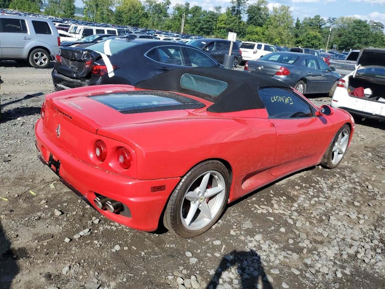 ZFFYT53AX10126395 2001 Ferrari 360 Spider