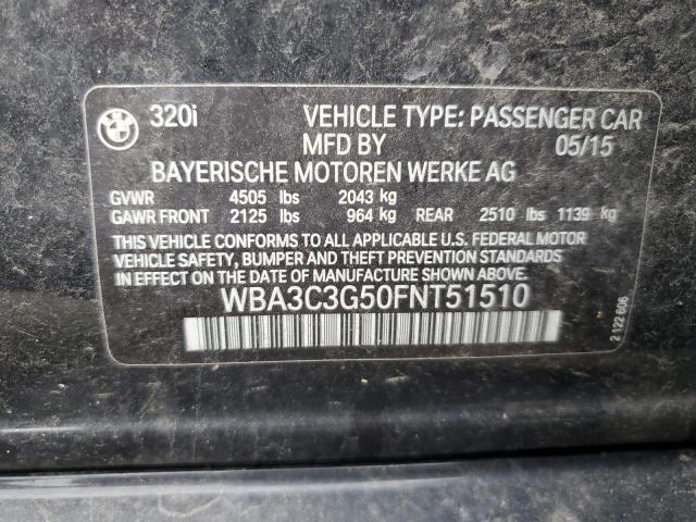 WBA3C3G50FNT51510 BMW 320 I Xdrive