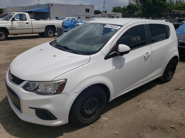 Vin: 1g1jg6sh6j4106770, lot: 63795013, chevrolet sonic 20181