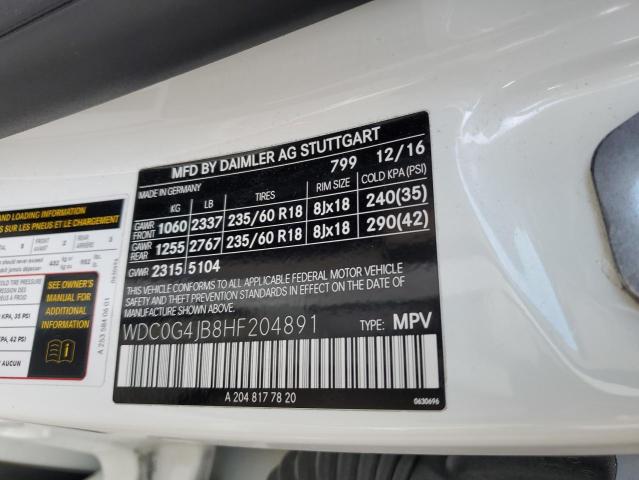 WDC0G4JB8HF204891 Mercedes-Benz GLC 300