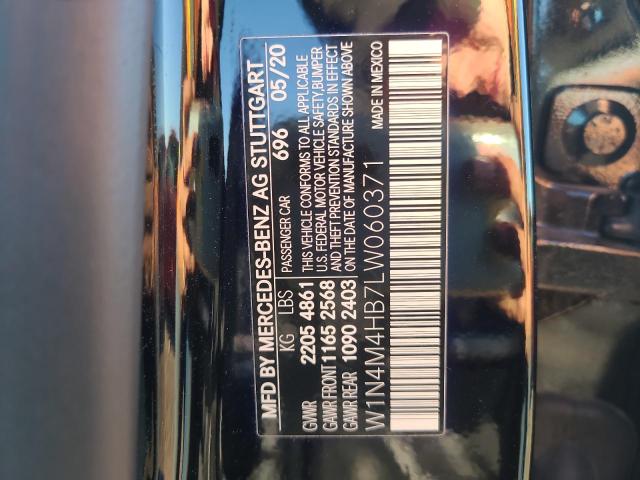 W1N4M4HB7LW060371 Mercedes-Benz Glb 250 4matic