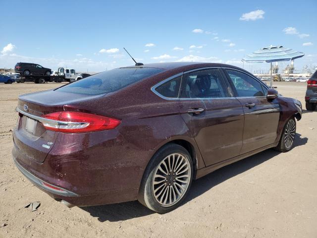  FORD FUSION 2018 Бордовый