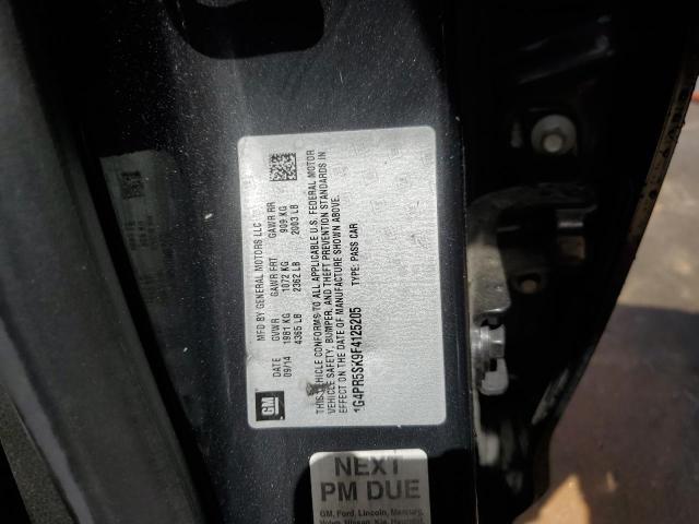 1G4PR5SK9F4125205 Buick Verano Convenience