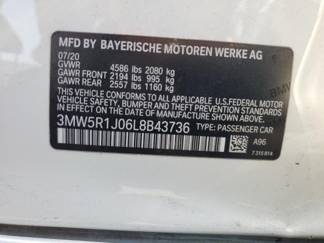 3MW5R1J06L8B43736 BMW 330I