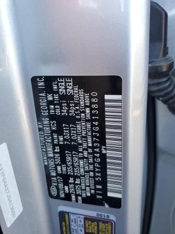 5XYPG4A37JG413880 KIA SORENTO LX