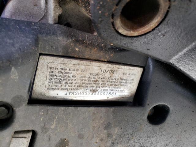 2005 YAMAHA YP400 JYASH03YX5A001561