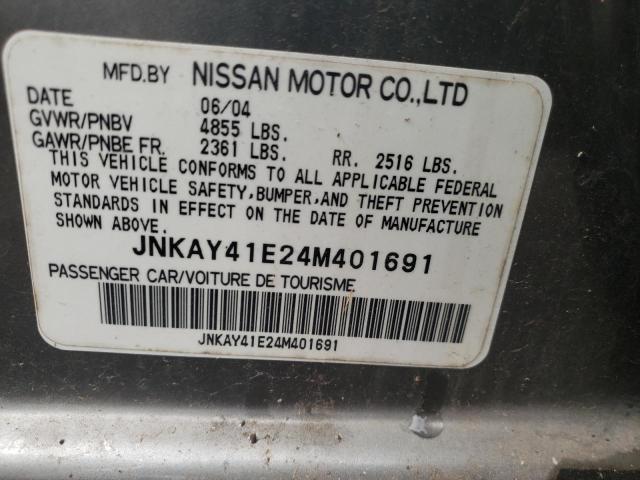 JNKAY41E24M401691 2004 Infiniti M45