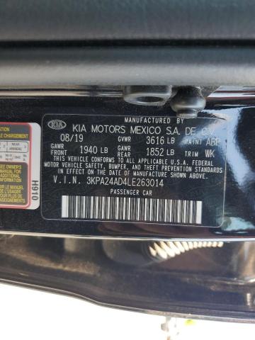 3KPA24AD4LE263014 KIA RIO LX