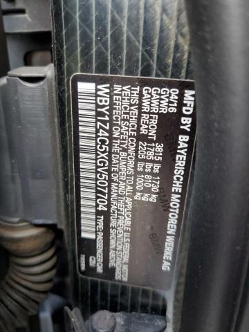 2016 BMW I3 REX - WBY1Z4C5XGV507704