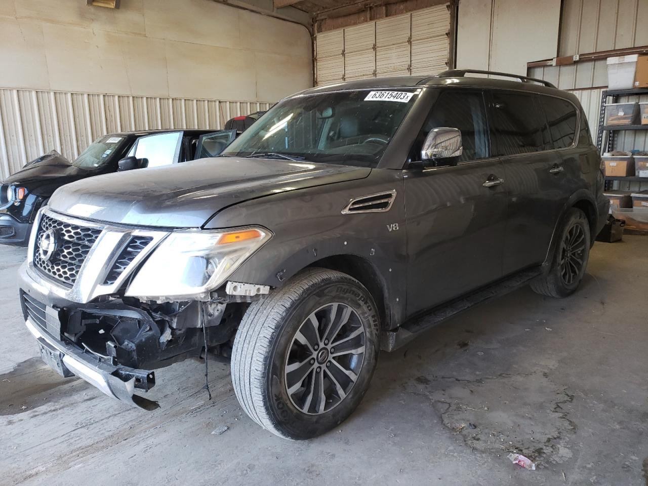 2017 Nissan Armada at TX Abilene Copart lot 63615403 CarsFromWest