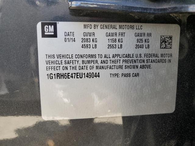 VIN 1G1RH6E47EU149044 2014 Chevrolet Volt no.12