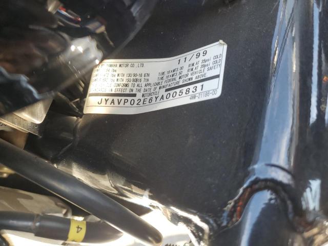 2000 YAMAHA ROADSTAR - JYAVP02E6YA005831