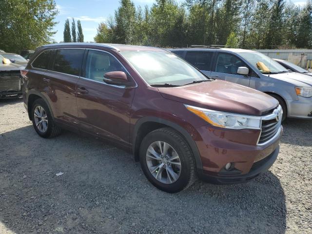 VIN 5TDJKRFH4ES052719 2014 Toyota Highlander, Xle no.4