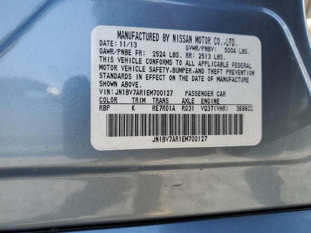 JN1BV7AR1EM700127 Infiniti Q50 BASE