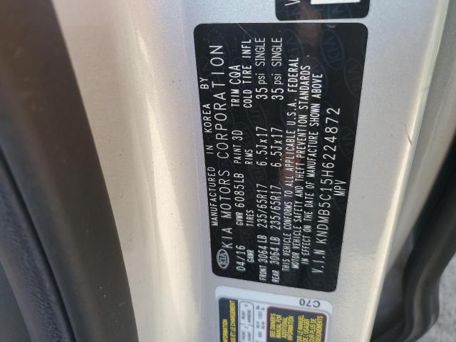 KNDMB5C15H6224872 KIA SEDONA LX