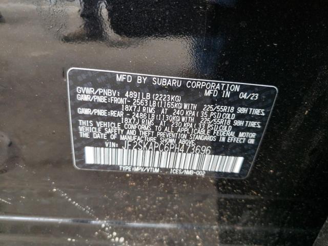 JF2SKAPC6PH473696 | 2023 SUBARU FORESTER L