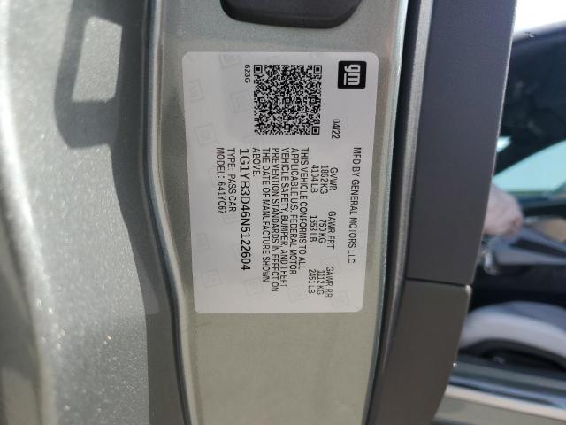 2022 CHEVROLET CORVETTE S - 1G1YB3D46N5122604