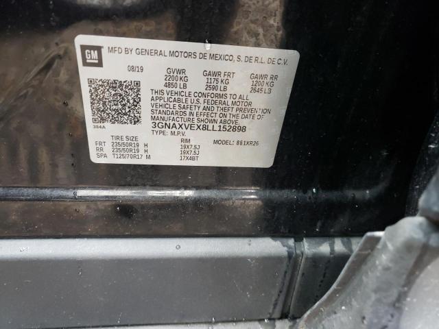 2020 CHEVROLET EQUINOX LT - 3GNAXVEX8LL152898