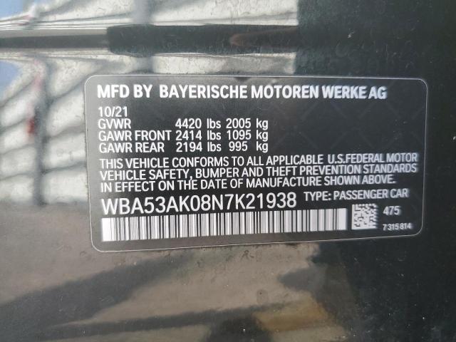 2022 BMW 228I - WBA53AK08N7K21938