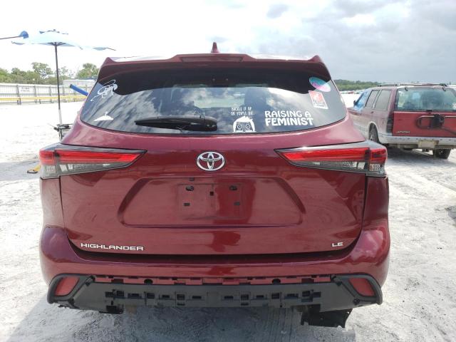 VIN 5TDZZRAH7LS513933 2020 Toyota Highlander, L no.6