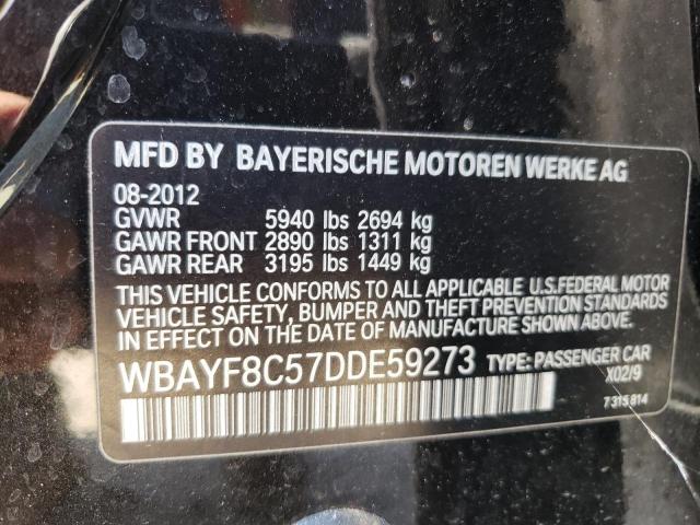 VIN WBAYF8C57DDE59273 2013 BMW 7 Series, 750 Lxi no.12