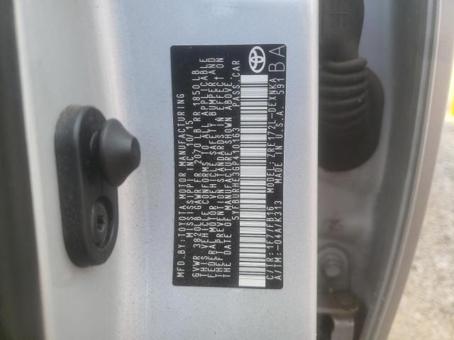 5YFBURHE3GP410163 Toyota COROLLA L