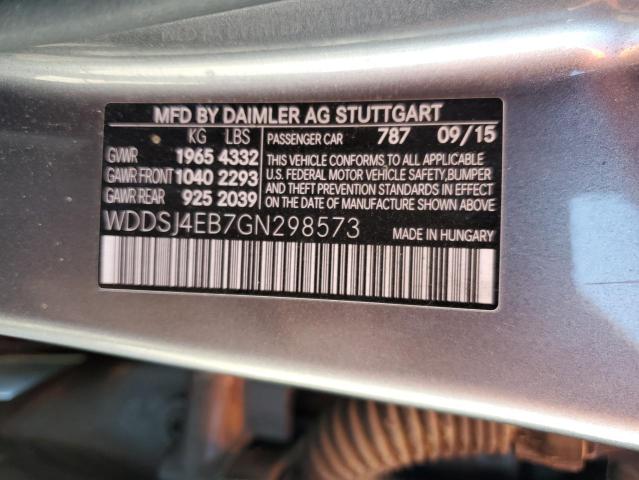 WDDSJ4EB7GN298573 Mercedes-Benz CLA 250
