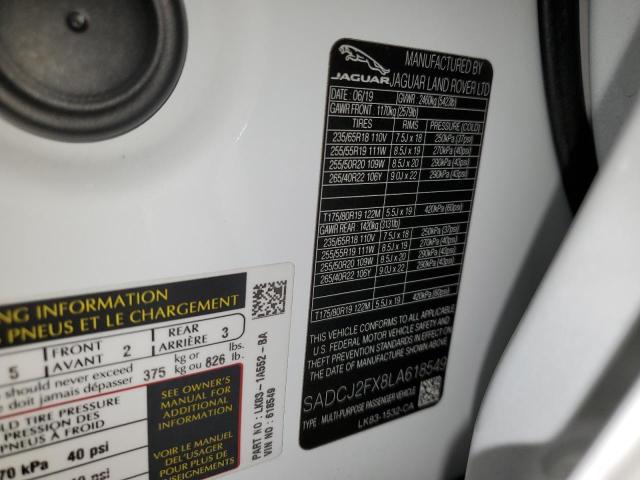 SADCJ2FX8LA618549 Jaguar F-pace Premium