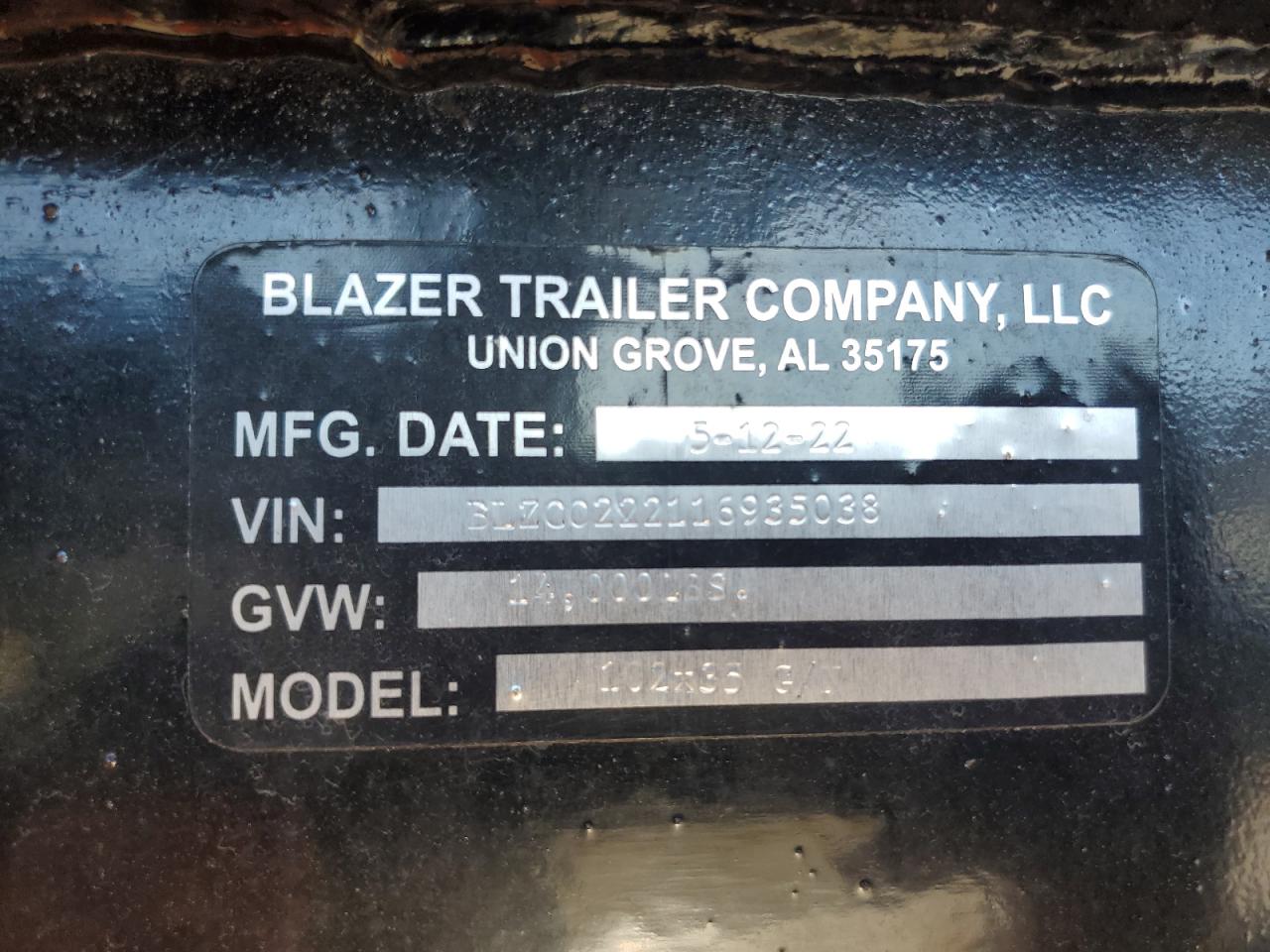 Lot #2955136774 2022 OTHER TRAILER