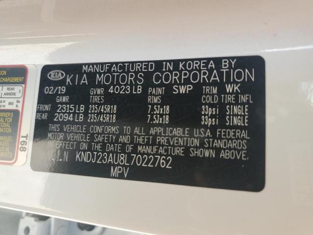 KNDJ23AU8L7022762 | 2020 KIA SOUL LX