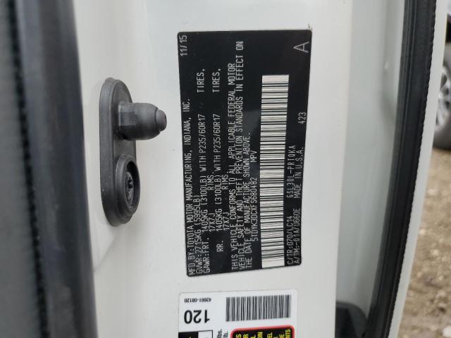 5TDYK3DCXFS680482 Toyota SIENNA XLE