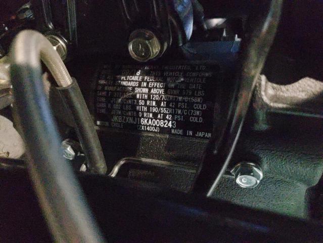 2019 KAWASAKI ZX1400 J - JKBZXNJ16KA008243