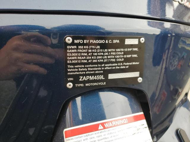 2016 VESPA GTS 300 SU ZAPM459L2G5201040
