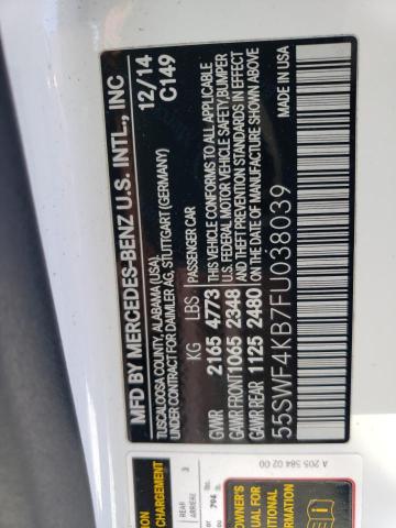 55SWF4KB7FU038039 Mercedes-Benz C 300 4matic
