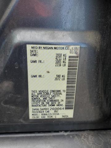 1N4AL3AP0FC260064 Nissan ALTIMA 2.5