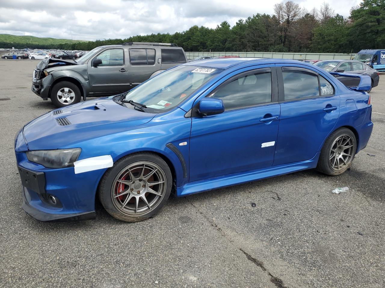 JA32W8FV1AU023675 2010 Mitsubishi Lancer Evolution Gsr