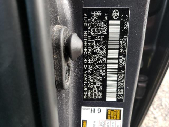 JTDKARFU2K3089513 Toyota PRIUS