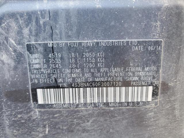 4S3BNAC60F3007120 Subaru Legacy 2.5i Premium