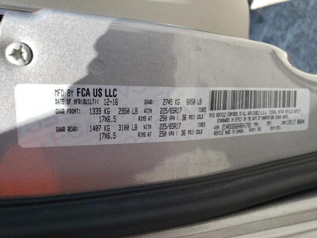2C4RDGBG6HR641783 Dodge Grand Caravan Se