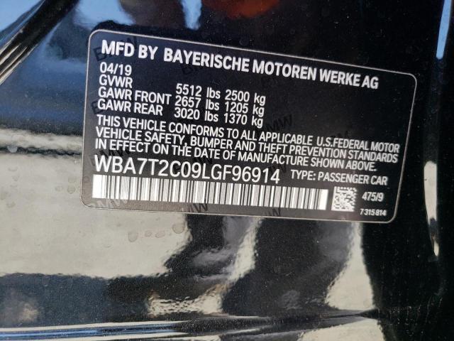 WBA7T2C09LGF96914 BMW 7 Series 740 I 13