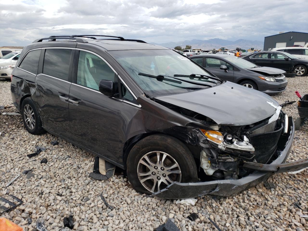 5FNRL5H66CB080575 2012 Honda Odyssey Exl