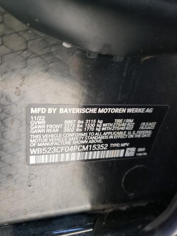 2023 BMW IX XDRIVE5 WB523CF04PCM15352